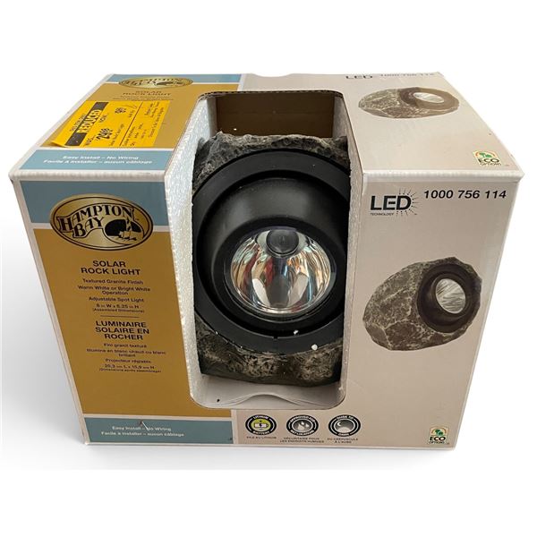 Group of 3 LED Spot Light Black Hampton Bay