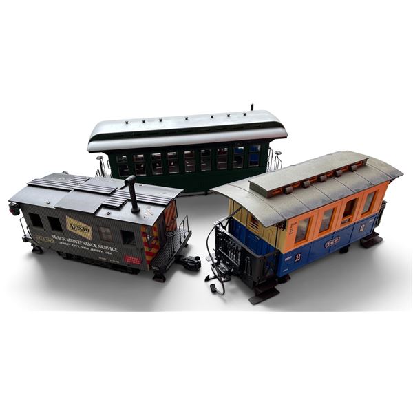 Group of 3 Trains - LGB, Track Maintenance, Etc.