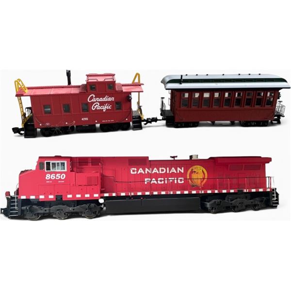 Group of 3 Trains Canadian Pacific