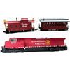 Image 1 : Group of 3 Trains Canadian Pacific
