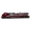 Image 1 : Group of Trains - BNSF & Rail Train Cart