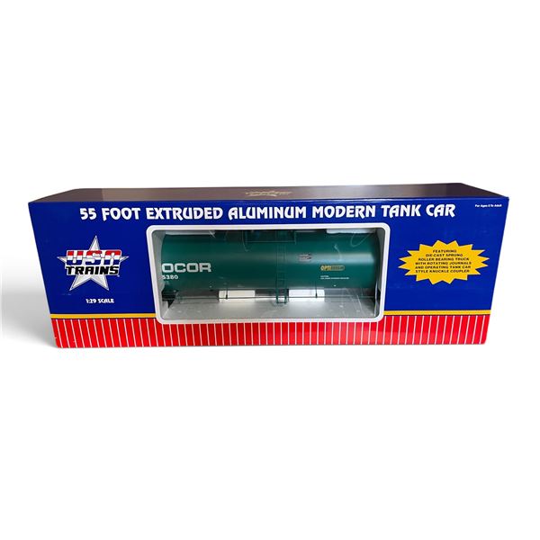 BNIB USA Trains Aluminum Modern Tank Car