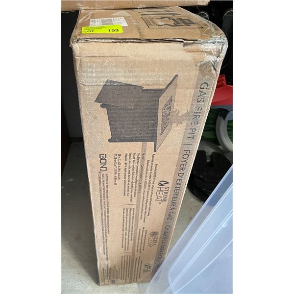 BNIB Gas Fire Pit