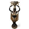 Image 1 : Egyptian Style Decor Women Holding Up Bowl (Approx. 53in H)