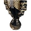 Image 4 : Egyptian Style Decor Man Holding Up Bowl (Approx. 53in H)