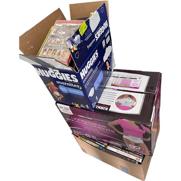 Group of 3 Boxes of DVD's