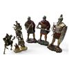 Image 1 : Group of Assorted Figures - Roman Warriors, Hindu Deity, Etc.