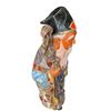 Image 3 : Hand-Painted Chinese Polychrome Porcelain Daoist Immortal Figural Statue