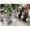Image 3 : Group of Faux Plants, Swan Hedges, Decor (Needs Repair), Etc.