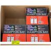 Image 1 : New 3 Hampton Bay Hubspace 50ft Smart Permanent Mount Color-Changing String Light Kits