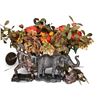 Image 1 : Lot of Assorted Table Statues and Floral Decor