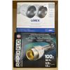 Image 1 : Rapid-Flo 100ft Garden Hose & Lorex Security System (In Boxes)