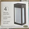 Image 2 : Lot of Outdoor Lighting: Hampton Bay Color-Changing LED Flood Light & (2) 4-Packs Solar Accent Light