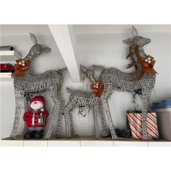 Group of Christmas Decor
