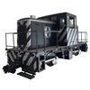 Image 2 : G Scale Santa Fe Center-Cab Switcher Locomotive (Bidder Responsible for Removal - Must Have Ladder)