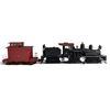 Image 1 : G Scale 2-Truck Shay Steam Locomotive #4 with Caboose (Bidder Responsible for Removal - Must Have La