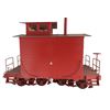 Image 4 : G Scale 2-Truck Shay Steam Locomotive #4 with Caboose (Bidder Responsible for Removal - Must Have La