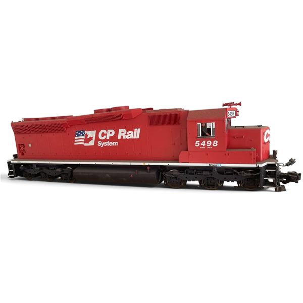 G Scale CP Rail SD40-2 Diesel Locomotive #5498 (Bidder Responsible for Removal - Must Have Ladder)