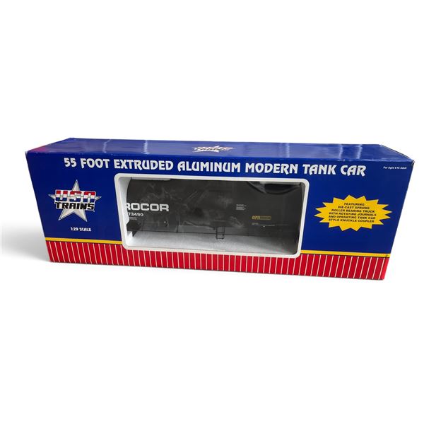 BNIB USA Trains Aluminum Modern Tank Car