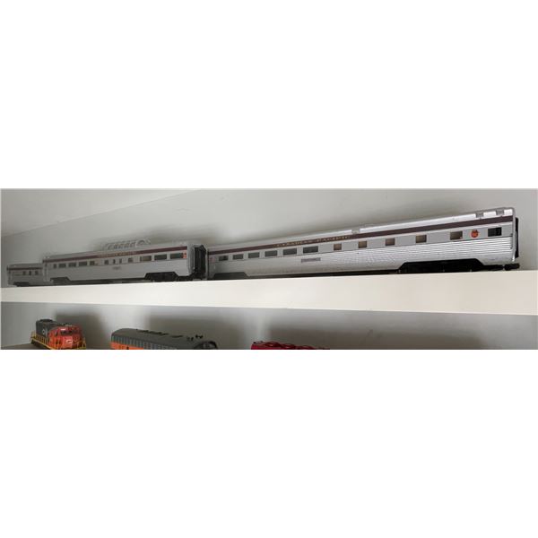 G Scale Canadian Pacific Streamliner Passenger Cars (Set of 3)