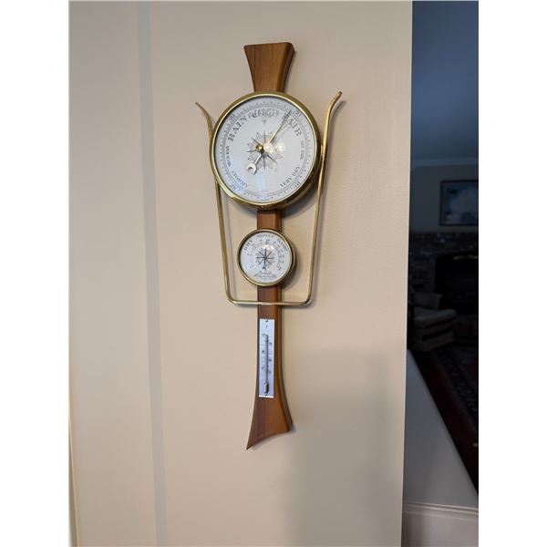 Barometer thermometer