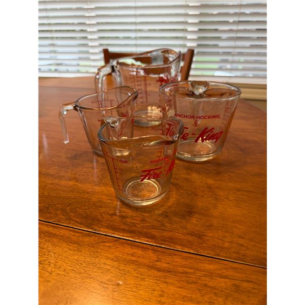 Fire king measuring cups