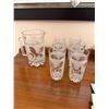 Image 1 : Vintage, pitcher and glasses