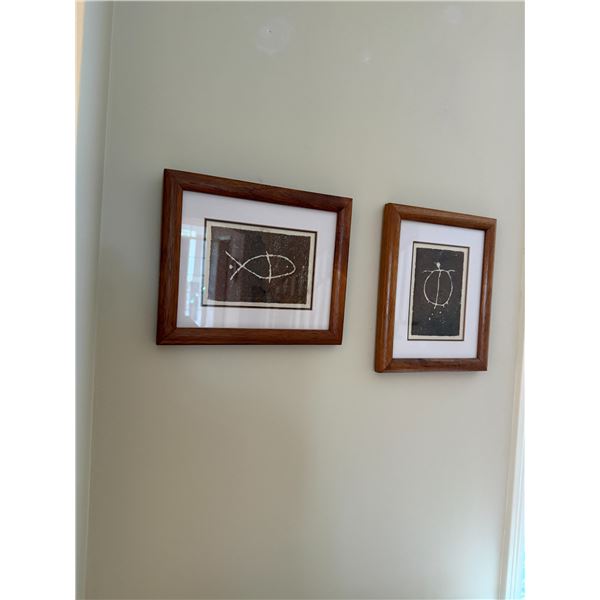 Original handmade images on TAPA cloth by Joanne Howe 12" x 9 1/2"
