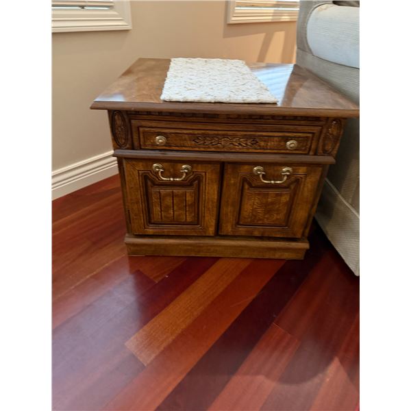 Side table 23" x 22" x 19" tall
