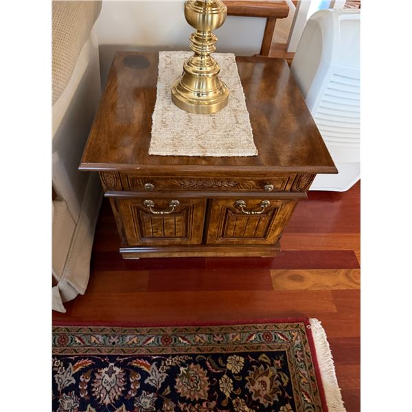 Side table 23" x 22" x 19" tall