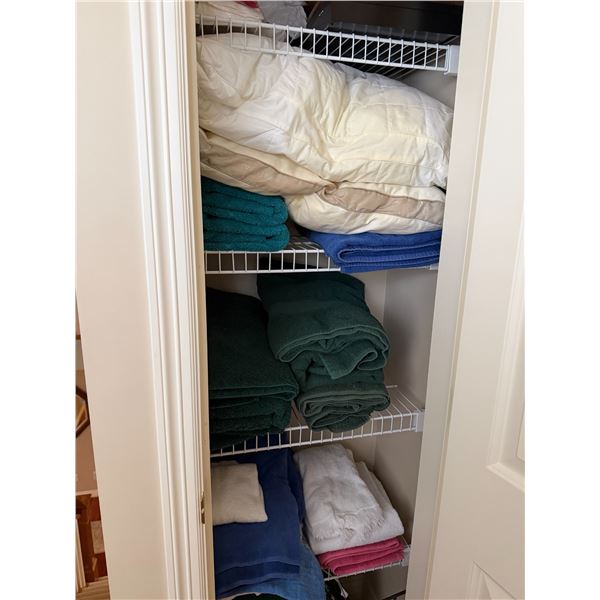 Pillows and towels