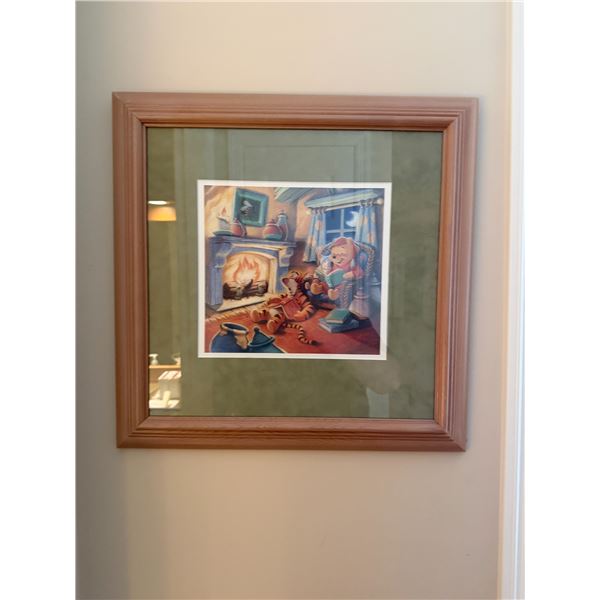 Winnie the Pooh pictures 19 1/2" x 19"