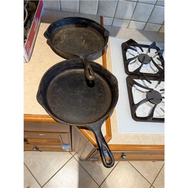 Cast-iron frying pan
