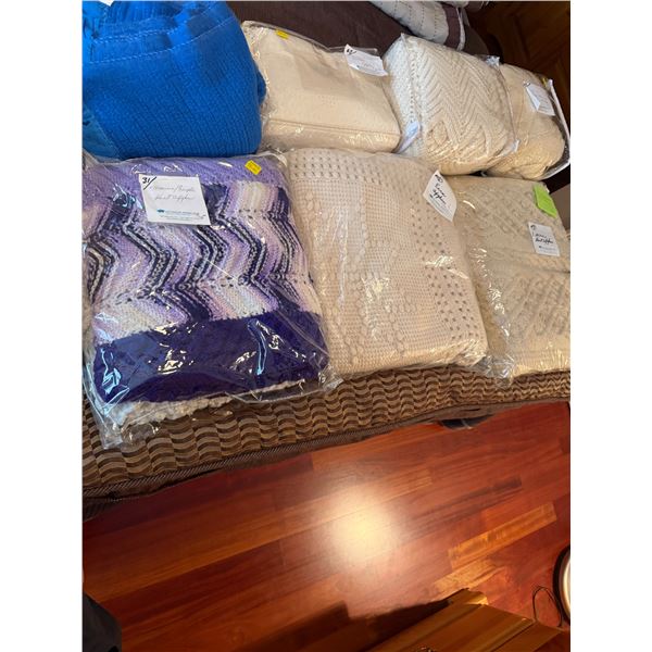 Assorted blanket blankets
