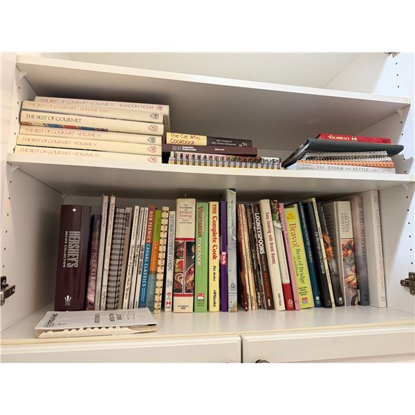 Assorted cookbooks