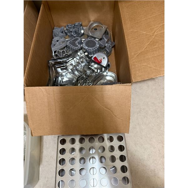 Baking items, cookie cutters, etc.