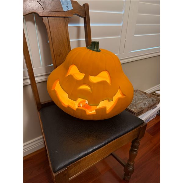 Light up pumpkin