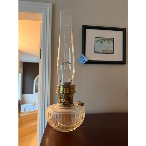 Aladdin gas lantern with original shade