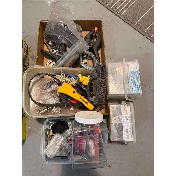 Clamps and miscellaneous garage