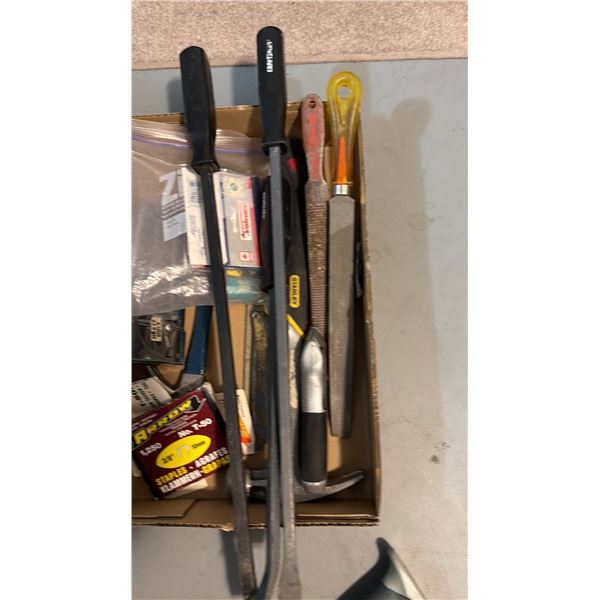 Files and prybars
