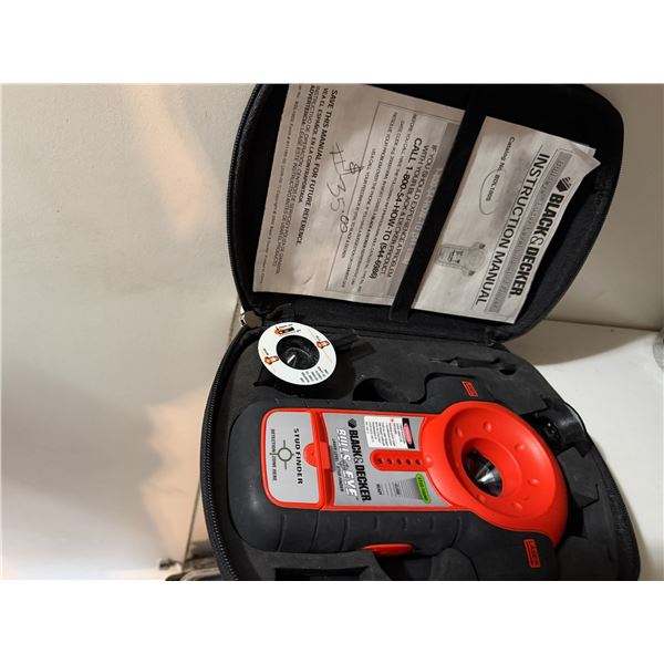 Black & Decker bowls, eye, laser level
