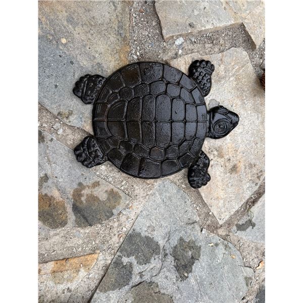 Cast iron turtle