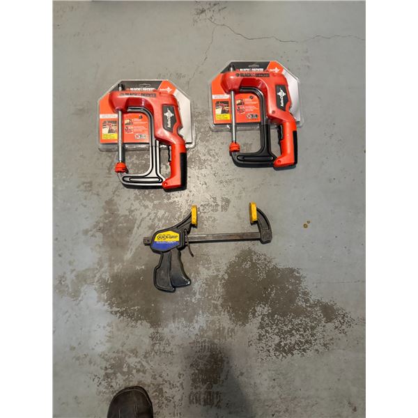 Assorted clamps