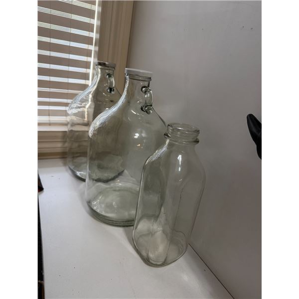 Glass bottles
