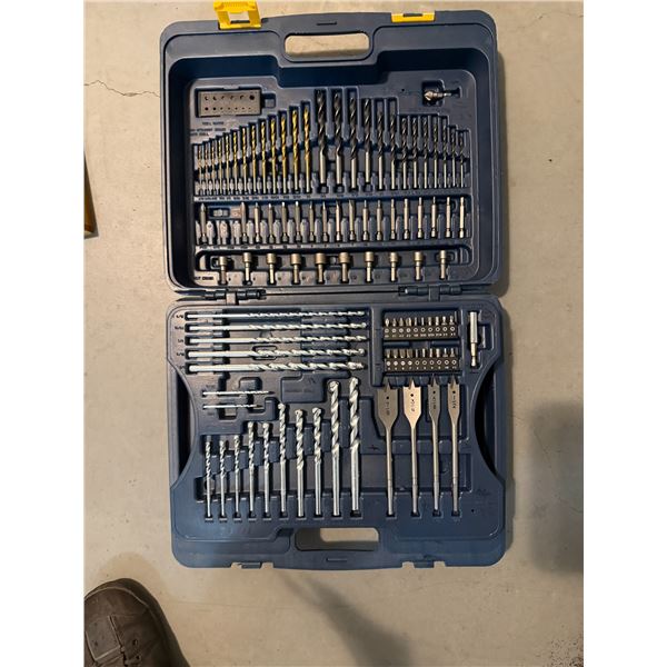 Assorted tool, bits, drill, bits, speed, bits, etc.