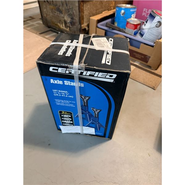 Axle stands 3 ton capacity