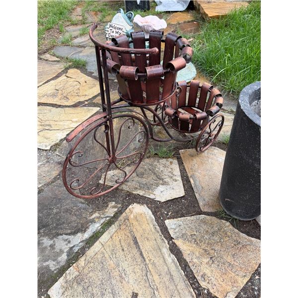 Bike planter