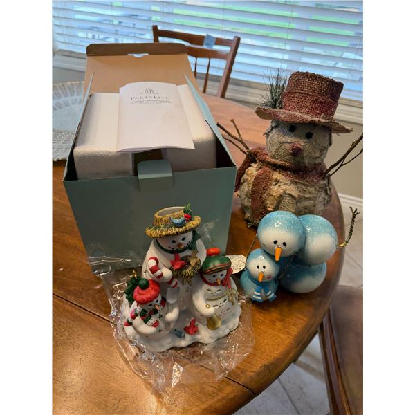 Party lite, another snowman decor