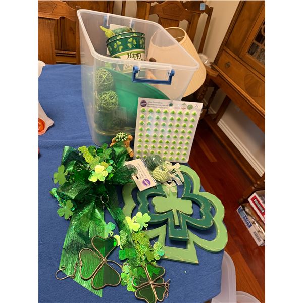 St. Patrick's Day decor