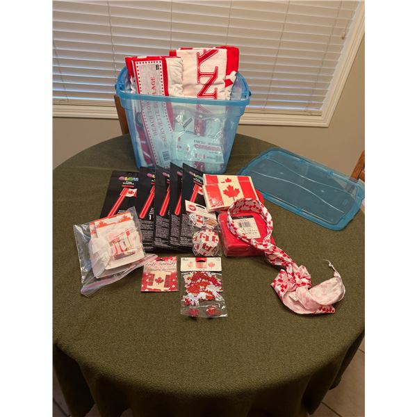 Canada Day items